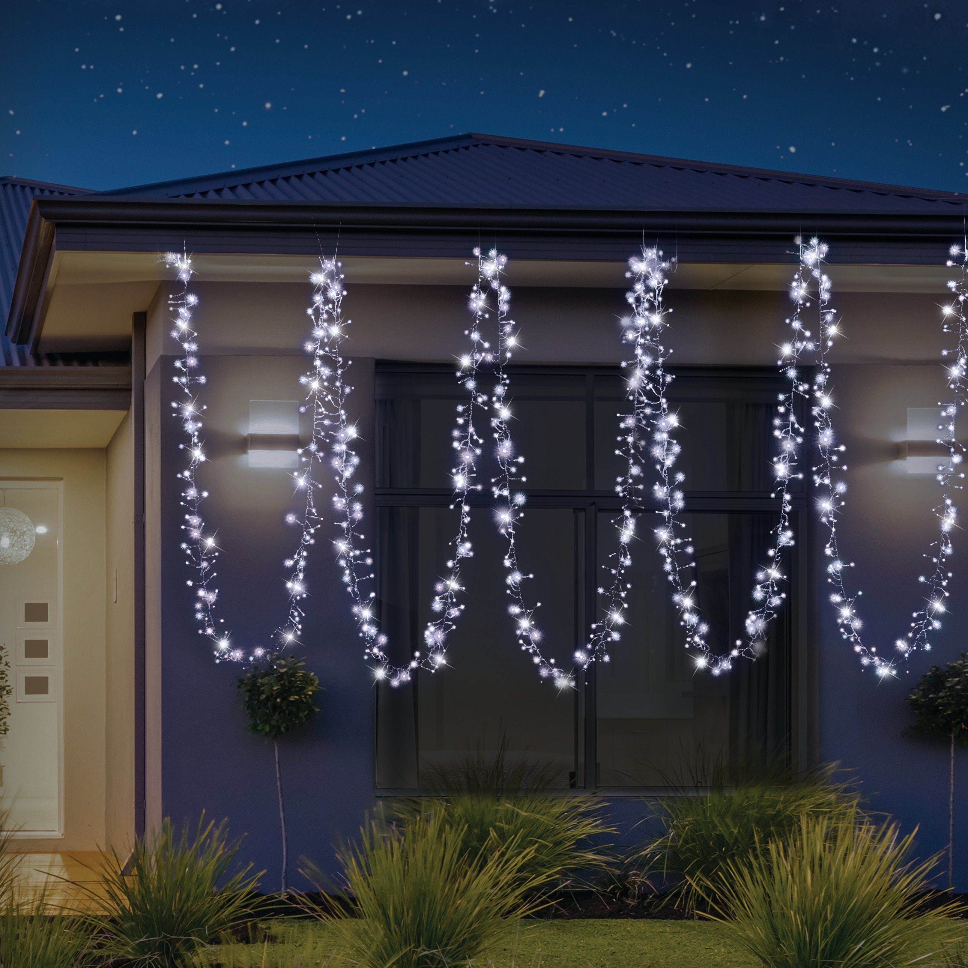 Cluster Lights 2000 LEDs available in 3 Colors - Cool White