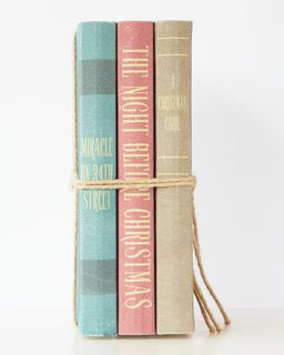 Christmas Classics Book Stack 33cm