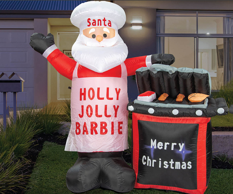 Christmas Inflatable Santa BBQ 150CM