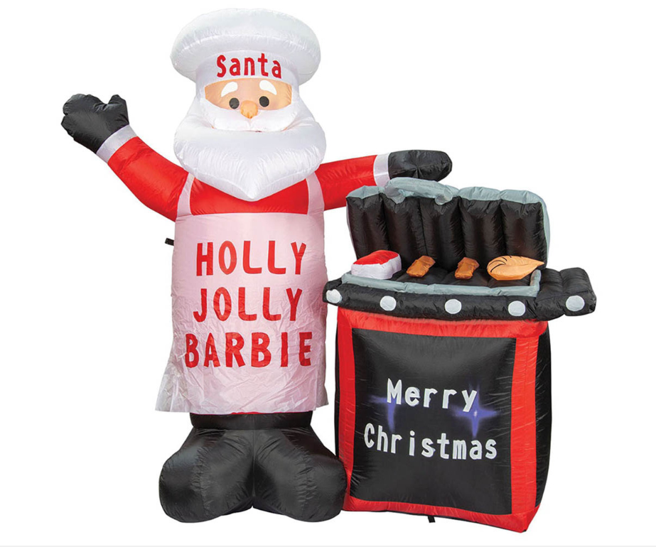 Christmas Inflatable Santa BBQ 150CM