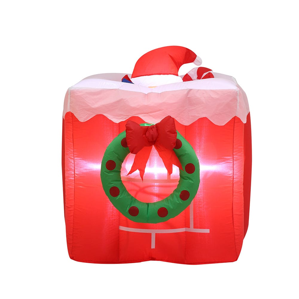 150cm Christmas Decoration Inflatable Santa in Chimney