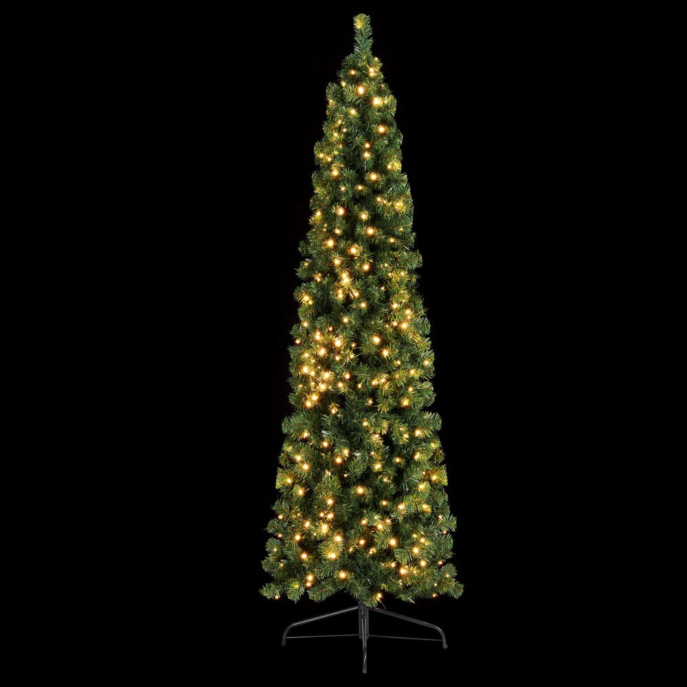 Jingle Jollys Christmas Tree 2.1M Corner Xmas Tree Party Decorations 430 Tips