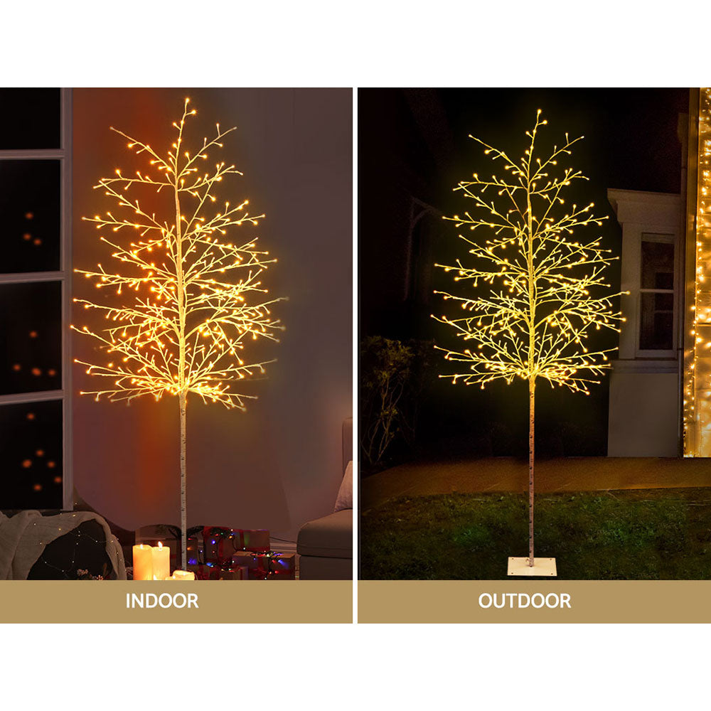 2.1M Christmas Tree 480 LED Solar Jingle Jollys